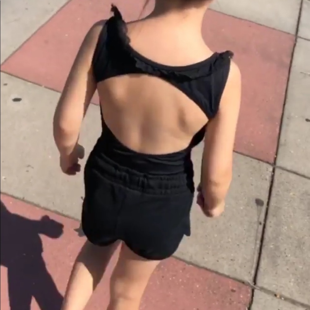 Bloch backless leotard
